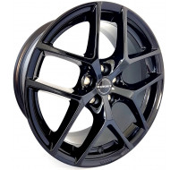 Borbet Y W7.5 R17 PCD5x112 ET45 DIA72.6 gloss black